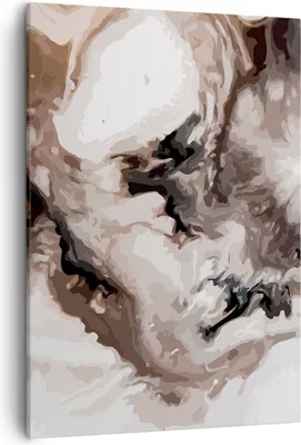 Produktbild von Bild auf Leinwand - Leinwandbild - Einteilig - Abstraktion modern - 50x70cm - Wand Bild - Wanddeko - Wandbilder - Leinwanddruck - Wanddekoration - Leinwand bilder - Wandbild - PA50x70-4072