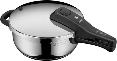 Zdjęcie produktu dla WMF 15.1200.1160, 3 l, Ceramika, Prąd elektryczny, Gaz, Indukcja, Czarny, Stal nierdzewna, 22 cm, Stal nierdzewna, Czarny