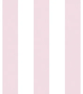 Imagen del producto de Profhome 381482-GU Papel pintado infantil mate rosa blanco 5,33 m2