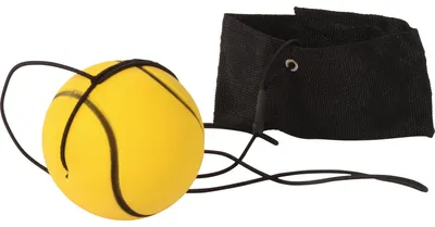 Immagine prodotto di EDUPLAY 130276 Palla di ritorno, nero/giallo, 4 pezzi (1 set)