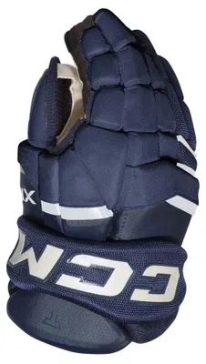 Immagine prodotto di Guanti CCM TACKS XR PRO, taglia senior, colore blu navy, 15 pollici