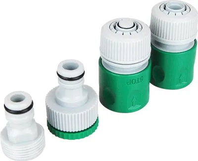 Produktbild von Tifler Gartenschlauch Adapter Set, 4 Teilig