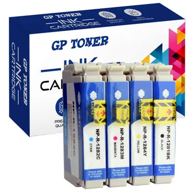 Zdjęcie produktu dla 4x Tusz do Epson Stylus Office BX 305 FW SX 130 SX 235 SX 420 W