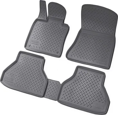 Immagine prodotto di tappetini in gomma 3D per BMW X5 E70 | BJ 2006 - 2013 | montaggio personalizzato con bordo