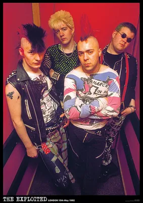 Zdjęcie produktu dla The Exploited - Londyn, 1982 - Plakat - 59x84 cm