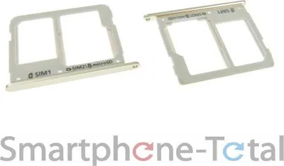 Produktbild von Simkarten Halter für Samsung Galaxy A5 2016 (SM-A510F), Silber