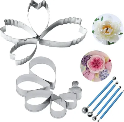 Produktbild von Gartenformen Blumen - Set von 15 - ideal für Backen