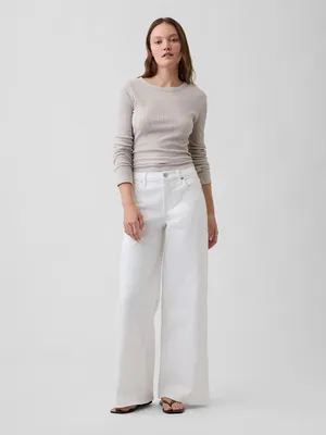 Produktbild von GAP Jeans mit mittelhohem Bund und weitem Bein 26REG