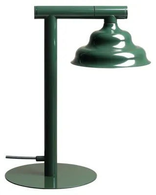 Produktbild von Tischleuchte Metall Glas GU10 37 cm Grün Modern Tischlampe