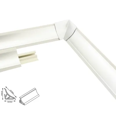 Produktbild von Küchenleiste Abschlussleiste 1.5m 23mm Arbeitsplatte Küche Sockelleiste Aluminium