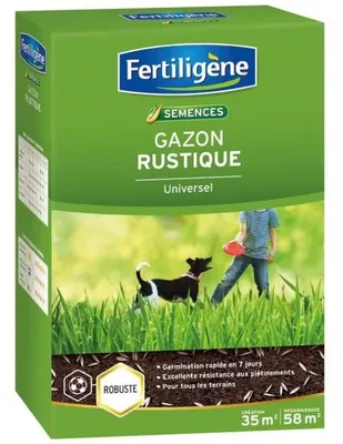 Image de Gazon Rustique Universel 35m² 875g /nc - Fertiligene