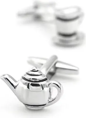 Produktbild von Manschettenknöpfe Teekanne und Tasse