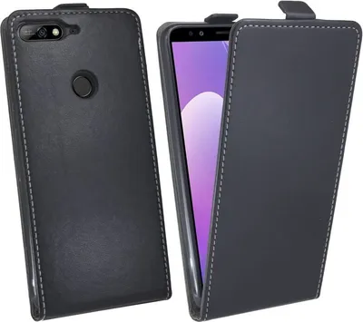 Produktbild von Honor 7C Pro Handyhülle Tasche Flip Case Smartphone Schutzhülle Schwarz