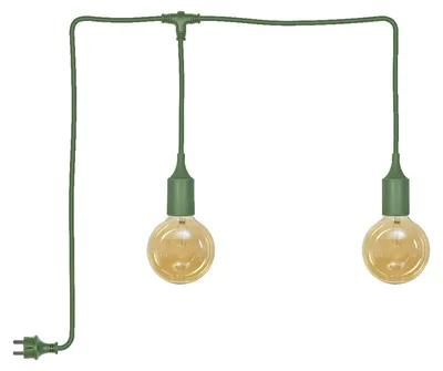 Produktbild von Außenleuchte H: max. 104.5 cm E27 2-flammig 2400 K 440 lm Modern Gartenbeleuchtung