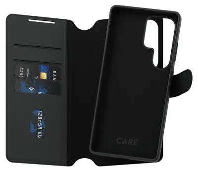 Produktbild von PanzerGlass CARE™ by ® Case Tango 2-in-1 Wallet m. Qi Compatible Samsung Galaxy S25 Ultra, Cover, Samsung, Samsung - Galaxy S25 Ultra, Schwarz