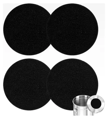 Produktbild von Aktivkohlefilter Rund, 4 Stück für Biomülleimer