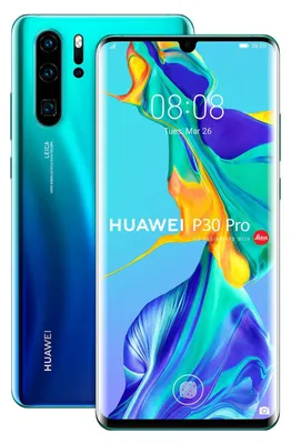 Zdjęcie produktu dla Huawei P30 Pro, 16,4 cm (6.47"), 8 GB, 128 GB, 40 MP, Android 9.0, Niebieski