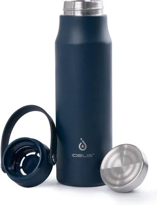 Produktbild von Isolierter Wasserflasche, 710 ml, marineblau