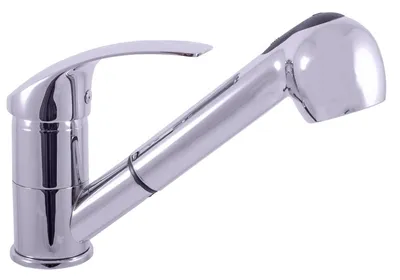 Produktbild von Spültischmischer MISSISSIPI mit ausziehbarer Handbrause in Chrom RAV SLEZAK