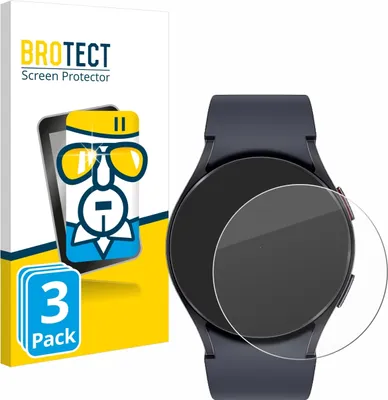 Produktbild von 3x BROTECT Schutzglas für Samsung Galaxy Watch 6 (40 mm) Displayschutz 9H Glas klar transparent