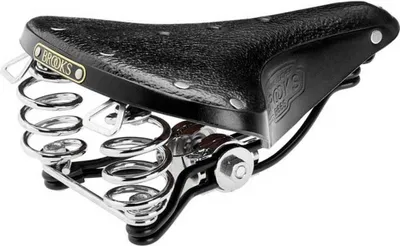 Produktbild von Brooks B66 Short, Fahrradsattel, Stadt, Unisex, Schwarz, Einfarbig, Leder
