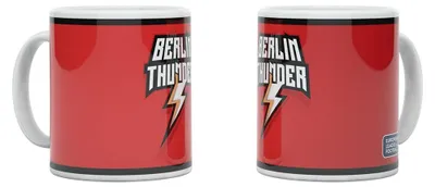 Kaffeetasse aus Keramik, 0,3 l, rot, 1 Stück
