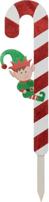 Produktbild von Zuckerstangen-Plakat mit Kobold 70cm