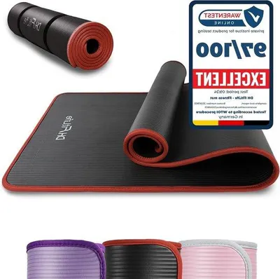 Immagine prodotto di Tappetino fitness 183x61 cm, extra resistente all'abrasione, antiscivolo, per allenamento