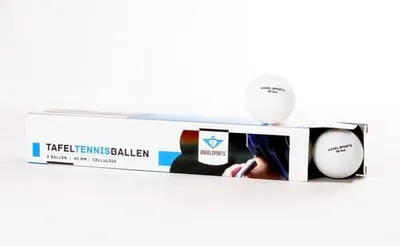 Produktbild von Engelhart Tischtennisbälle weiß 6 Stück