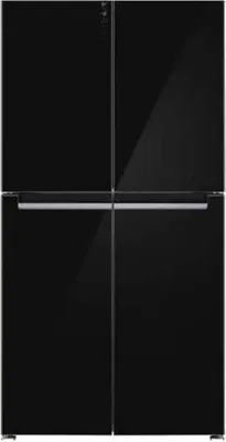 Obrázek produktu pro Bosch Serie 4 KMC85LBEA, Stojací, Multi dveře, Černá, 4 dveře/dveří, Dotyk, Na dveřích