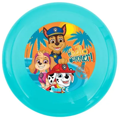 Produktbild von Paw Patrol Frisbee Blau  Kinder Blau One Size