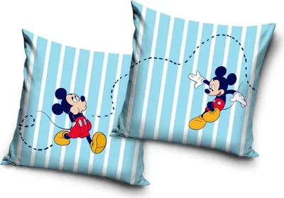 Imagen del producto de Funda de almohada 40x40 cm, diseño Mickey Mouse, modelo MM2293015