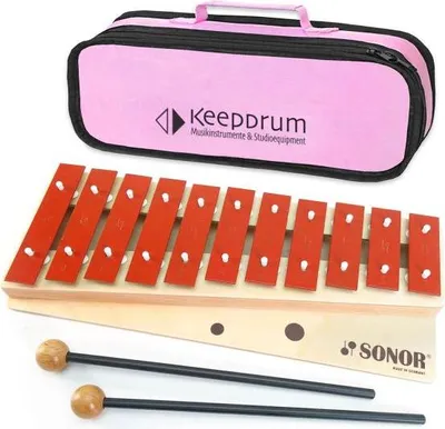 Produktbild von Sonor Glockenspiel G10 mit Tasche Pink