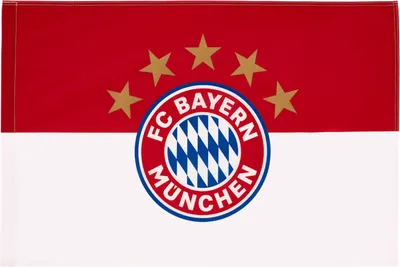 Produktbild von Fahne Logo 90x60cm rot/weiss FCBAYERN 28327