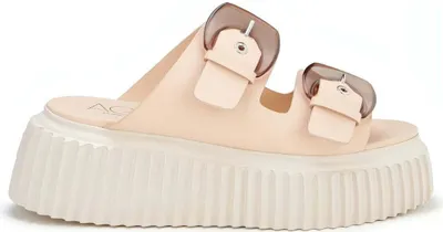 Produktbild von AGL Damen Hausschuhe D642071PQKO037E349 Farbe: Beige Größe: 36