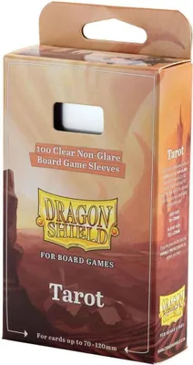 Obrázek produktu pro Dragon Shield Tarot průhledné nepřímolesknoucí obaly na deskové hry