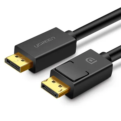Zdjęcie produktu dla Kabel Ugreen DisplayPort 1.2, 4K, 1,5m, czarny