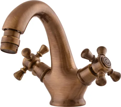 Obrázek produktu pro MORAVA RETRO - Bidetová baterie s výpustí, Stará mosaz (Bronz) MK343.0SM, RAV Slezák