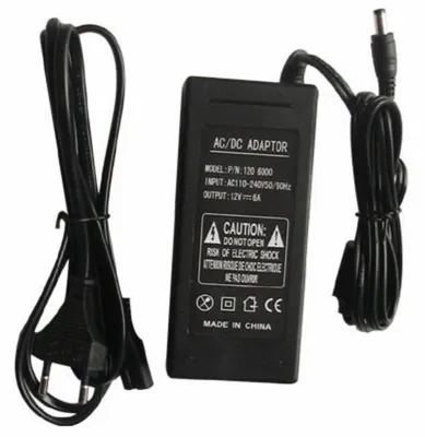 Obrázok produktu pre Adaptér ku LED pásu AC/DC 60W 5A 12V do zásuvky