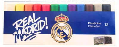 Obrázok produktu pre Plastelína 12 farieb Real Madrid Astra