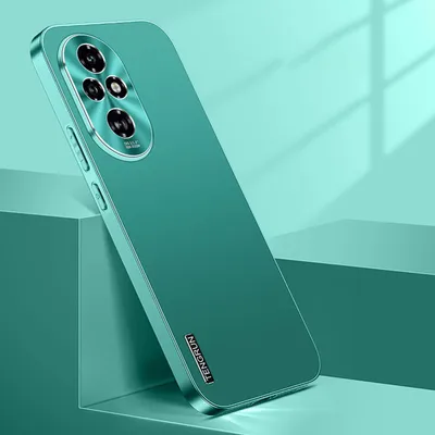 Immagine prodotto di Per Honor 200 Pro Custodia per cellulare con design in metallo opaco raffinato Verde