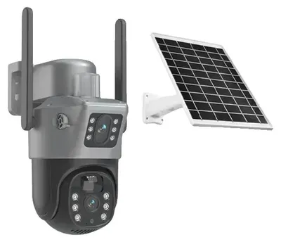 Produktbild von Sicherheitskamera, 4K-Video, solarbetrieben, WLAN Keine Karte