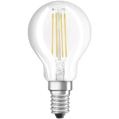 Produktbild von Osram LED Filament Leuchtmittel Tropfen Classic P 4W = 40W E14 klar 470lm warmweiß 2700K DUO CLICK DIM per Lichtschalter DIMMBAR