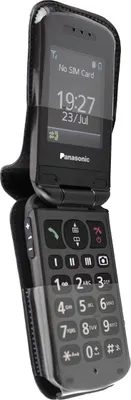 Obrázok produktu pre Ledertasche mit Gürtelclip für Panasonic KX-TU327 TU328 TU329 TU339 TU349