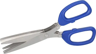Produktbild von MIKADO Wurmschere Wurm Schere mit 3 Klingen (8cm) Klingenabstand  ca. 1cm