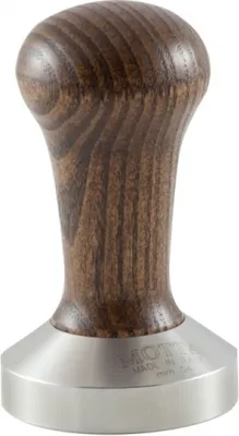 Produktbild von Motta Tamper 54 mm Edelstahl-Basis Holzgriff braun