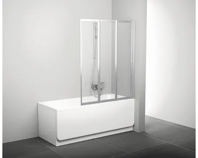 Obrázok produktu pre Vaňová zástena RAVAK Supernova VS3 100 satin + Transparent 795P0U00Z1