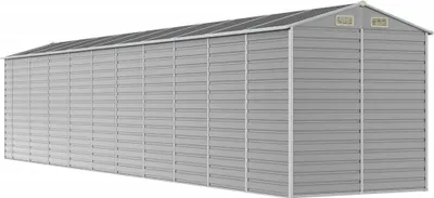 Obrázek produktu pro vidaXL Zahradní přístřešek světle šedý 191x895x198 cm Pozinkovaná ocel