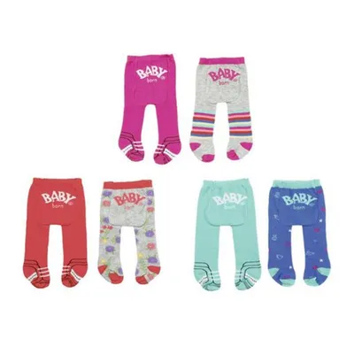 Produktbild von BABY born Trend Tights 2x, 3 ass, Puppen-Kleiderset, 3 Jahr(e), 55 g