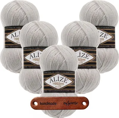 Produktbild von 5 x ALIZE Superlana Klasik 208 mit Label